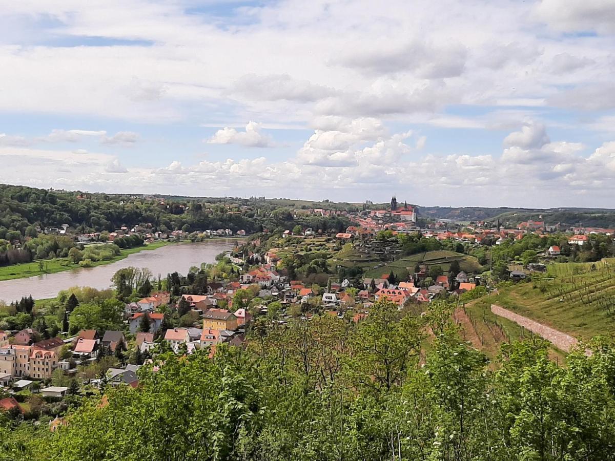 Ferienwohnung Elbsommer Am Weinberg Meissen Exterior photo